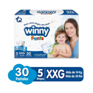 Pañal Winny Pants Etapa 5 x30uds