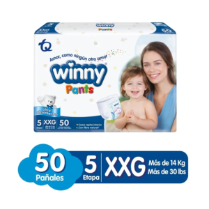 Pañal Winny Pants Etapa 5 x50uds