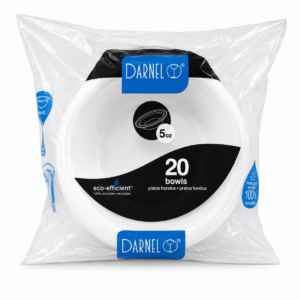 Plato Desechable Hondo Darnel 5onz x20uds