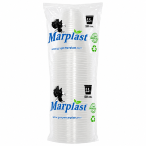 Vaso Desechable Marplast 5.5oz x50uds